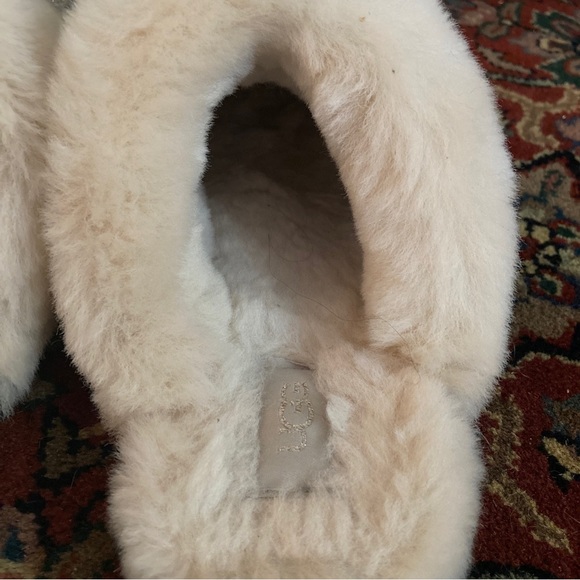 Worn 2x UGG Women’s SCUFFETTE II sz 10 METALLIC SILVER Gorgeous! - Picture 5 of 12